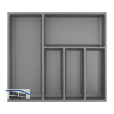 AGOFORM Besteckeinsatz Sky 550/60 Kunststoff schiefergrau