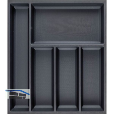 AGOFORM Besteckeinsatz Sky 550/50 Kunststoff schwarz
