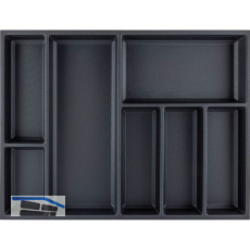 AGOFORM Besteckeinsatz Sky 550/70 Kunststoff schwarz