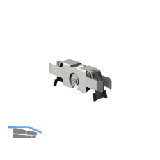 VITRIS Laufwerk mit Stahl - Kugellagerrolle