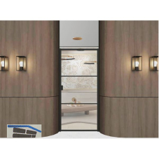 ARLU DIVINA� Dreht�r 2100 x 1000 mm, schwarz