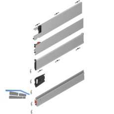 BLUM REVEGO duo Pocketschienen-Set 450 mm, links