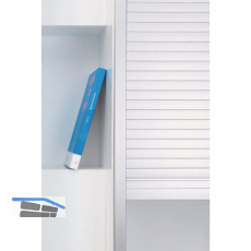 REHAU RAUVOLET metallic line Rollladenset, KB 600mm, Kunststoff/Alu eloxiert