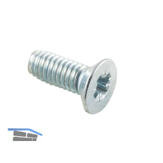 HAWA Befestigungsschrauben zu Festglashalteprofil - M 3 x 8, Stahl verzinkt