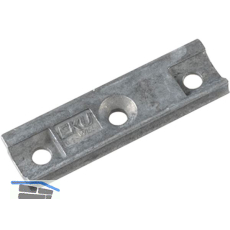 HAWA Regal B Sicherheitsclip zu Vertikalprofil, Druckguss grau