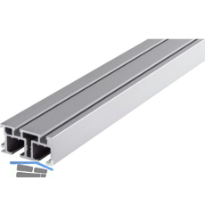 HAWA Regal C 26 Doppel - Lauf-/F�hrungsschiene, auf Ma�, Aluminium eloxiert