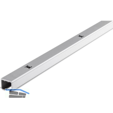 HAWA Clipo 26/36 Laufschiene gelocht auf Ma�, Aluminium eloxiert