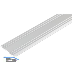 HAWA ORDENA 70/F Doppelf�hrungsschiene 6000 mm auf Ma�, Aluminium eloxiert