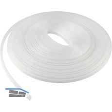 HAWA DIVIDO Glashalteprofil zu Rahmenprofil horizontal, Kunststoff transparent