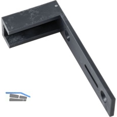 HAWA DIVIDO 100 Adapter f�r Holzt�ren-Bodenf�hrung, Kunststoff anthrazit