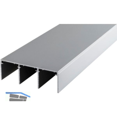 HAWA DIVIDO 80 Dreifachf�hrungsschiene 6000 mm , eloxiert