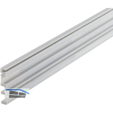 HAWA DIVIDO 100 Distanzschiene zu Combi-Laufschiene 2000 mm, Kunststoff grau
