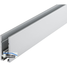 HAWA DIVIDO Rahmenprofil horizontal 2500 mm, Aluminium eloxiert