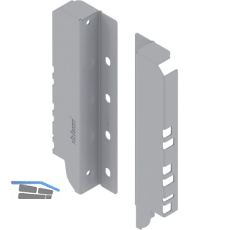 BLUM TANDEMBOX antaro R�ckwandhalter, H�he C, grau RAL 9006