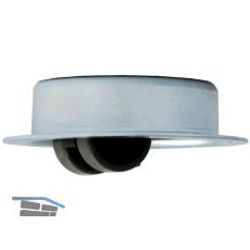 D�RNER + HELMER Rolleinsatz Doppelrolle Rad � 30 mm, Stahl verzinkt