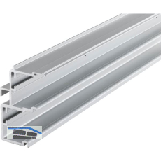 HAWA Combino 65 H FS/80 H FS Doppellaufschiene untenlaufend 4000 mm, Alu elox.