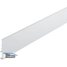 HAWA Combino 65/80 H FS Blendenprofil Laufschiene 4000 mm, Aluminium eloxiert