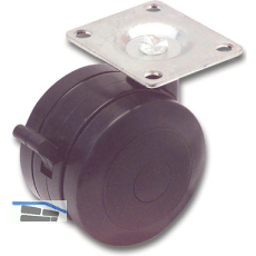 Doppel-Lenkrolle Spezial 75 mm 70 kg Platte