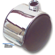 Doppel-Lenkrolle Duo Kunststoff hart 50 mm 50 kg schwarz/Chrom-Optik