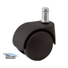 Doppel-Lenkrolle Office weich Kunststoff 50 mm 50 kg Bundstift