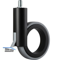 Lenkrolle Rotola 120 50 kg Feststeller schwarz/grau