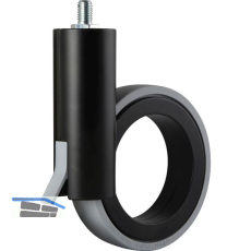 Lenkrolle Rotola 150 80 kg Feststeller schwarz/grau