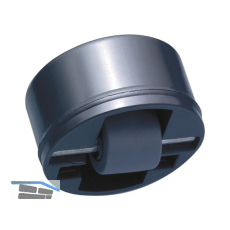 Roller-Mini soft, Rollen � 15 mm, Bohr � 36 mm, Kunststoff schwarz
