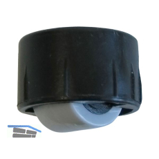 D�RNER + HELMER Rolleinsatz hart Kunststoff schwarz