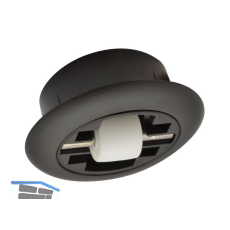 Rolleinsatz Roller-Mini Bockrolle weich Kunststoff schwarz