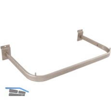 Konfektionsrahmen Arkwall 900 x 300 mm Stahl vernickelt matt