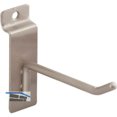 Haken Arkwall 6 x 100 mm Stahl vernickelt matt