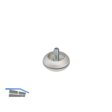 CONFURN Rosettenbefestigung Quatro Bohr � 12, Aluminium eloxiert