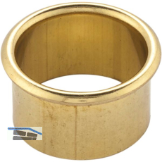 Kabeldurchgang rund, Einbau � 20 mm, Messing poliert