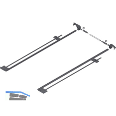 BLUM TANDEM Seitenstabilisierung, Nennl�nge bis 750mm, passend zu 560H