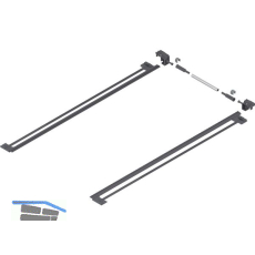 BLUM TANDEM Seitenstabilisierung, Nennl�nge bis 650mm, passend zu 550H