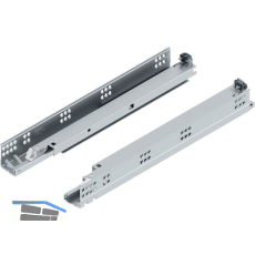 BLUM TANDEM TIP-ON 560H Unterbodenf�hrung L�nge 420, Stahl verzinkt