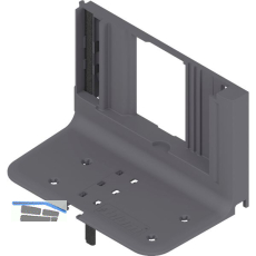 BLUM SERVO-DRIVE Aufnahmewinkel 1-fach, 95x83, KS RAL 7037 staubgrau