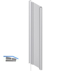 BLUM SERVO-DRIVE Tr�gerprofil abgel�ngt, mit montiertem Kabel,L�nge 700, Alu