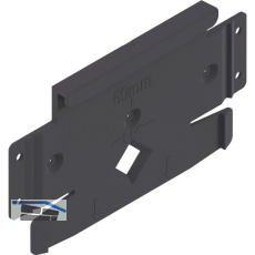 BLUM SERVO-DRIVE flex Montageplatte Z10C5005, Kunststoff tiefgrau