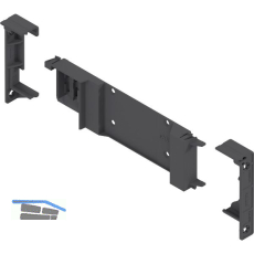 BLUM SERVO-DRIVE Tr�gerprofilaufnahme links/rechts, Kunststoff tiefgrau