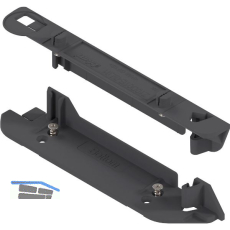BLUM SERVO-DRIVE Tr�gerprofilaufnahme oben/unten, Kunststoff tiefgrau