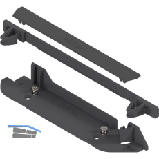 BLUM SERVO-DRIVE Tr�gerprofilaufnahme unten und hinten, Kunststoff tiefgrau