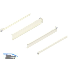 BLUM METABOX N Zarge 320 Schraubversion, Teilauszug, NL 400, cremewei�