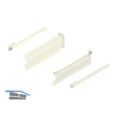 BLUM METABOX M Zarge 320 Schraubversion, Teilauszug, NL 270, cremewei�