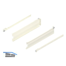 BLUM METABOX M Zarge 320 Schraubversion, Teilauszug, NL 400, cremewei�