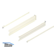 BLUM METABOX M Zarge 320 Schraubversion, Teilauszug, NL 550, cremewei�