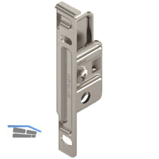 BLUM METABOX Frontbefestigung, Zarge M,K,H, Schraubversion, rechts, Stahl vern.