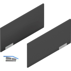 BLUM AVENTOS HKi Abdeckkappen-Set, Kunststoff tiefgrau