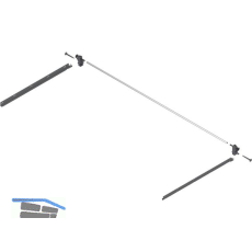 BLUM TANDEMBOX antaro Seitenstabilisierung nach oben gebaut, NL 550