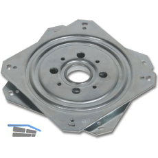 OMGE Kugellager-Schwenkplatte 155 x 155 mm, H�he 10,5 mm, Stahl verzinkt